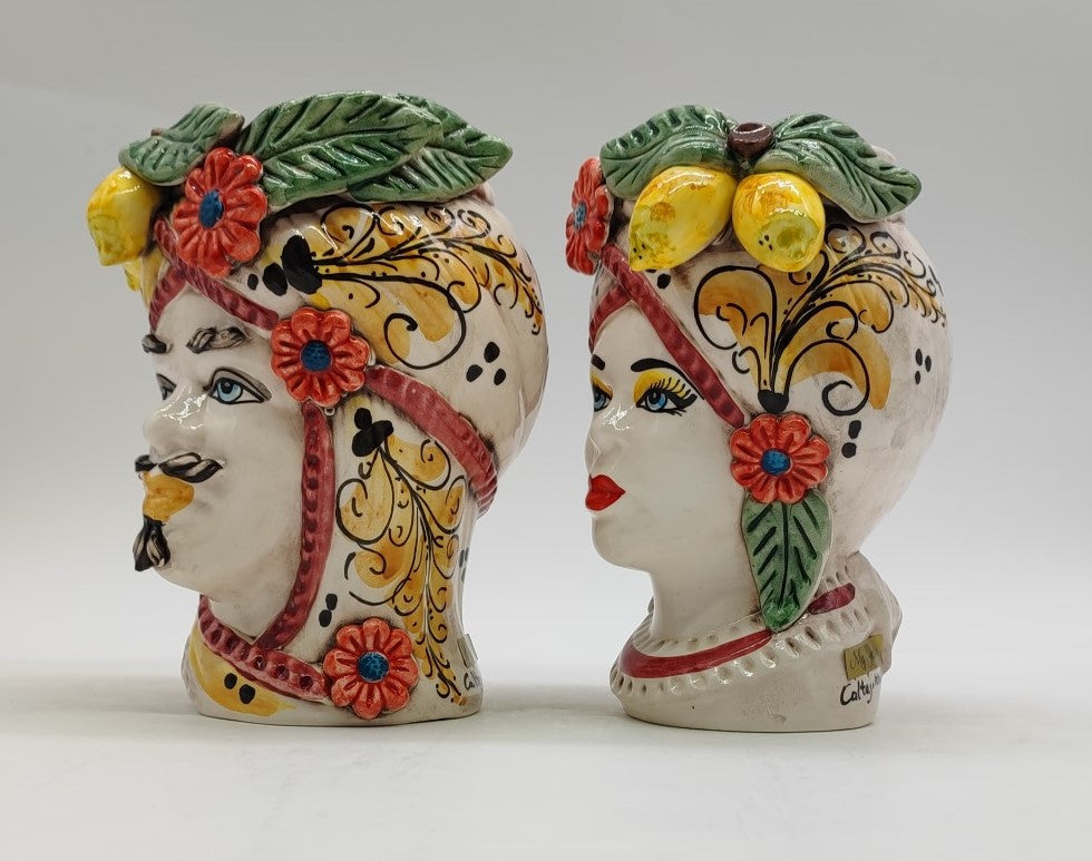 Italian head vase 