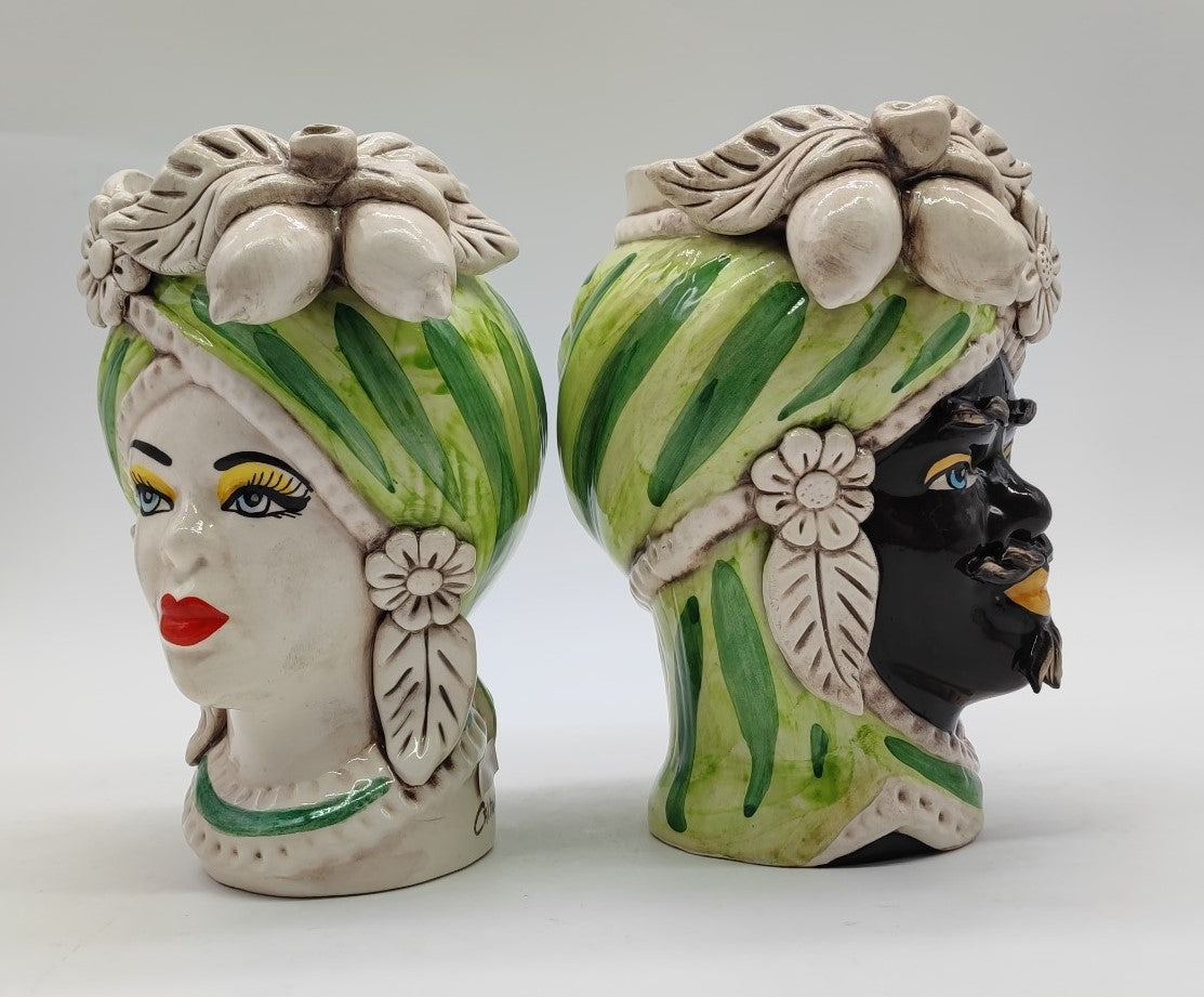 Sicilian head vase