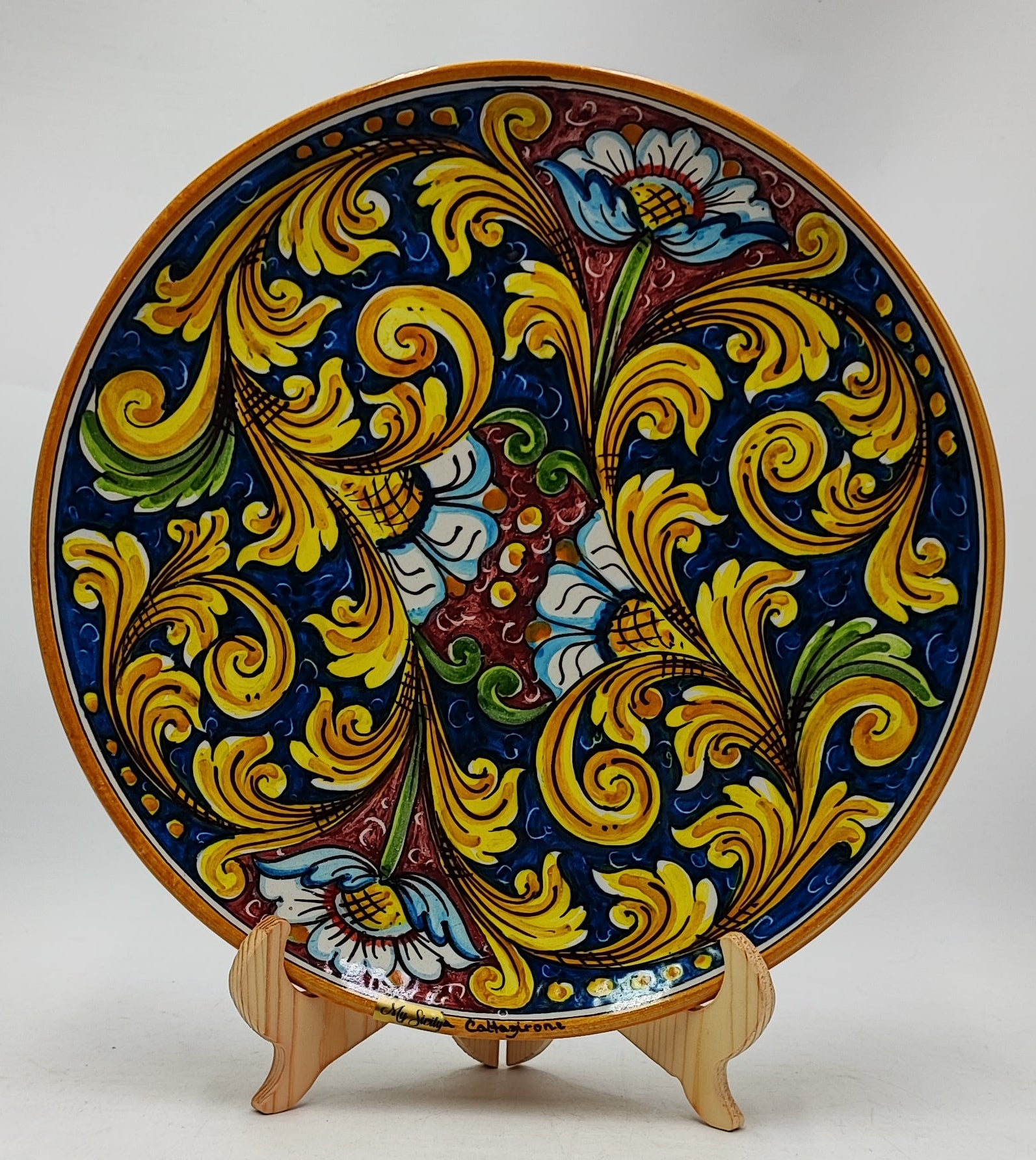 Ceramic plates – My Beautiful Sicily