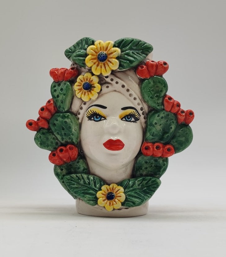 Sicilian head vase for sale