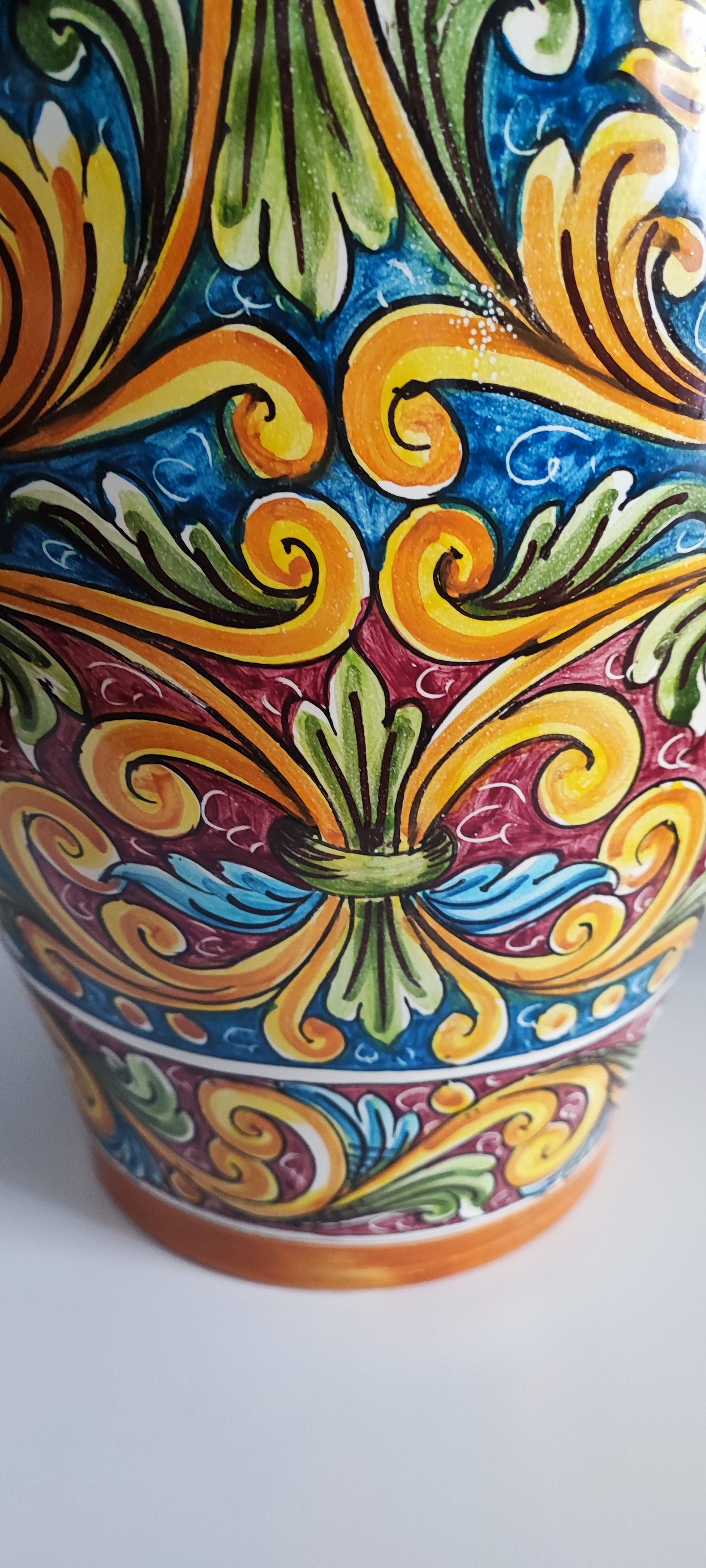 Italian handmade umbrella jar