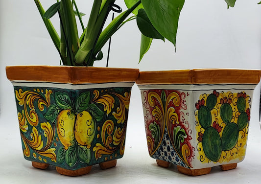 handcrafted planter
