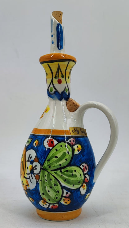 hand-painted-citrus-ceramic-oil-bottle