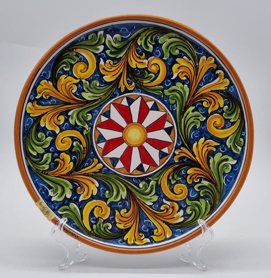 Sicilian Ceramic Plates - Art in Barocco Style